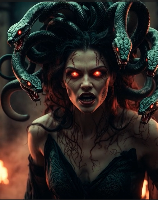Monster Games Medusa logo